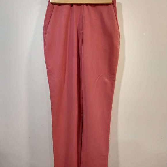 Topshop Pink High Waisted Dress Trousers - Picture 1 of 3